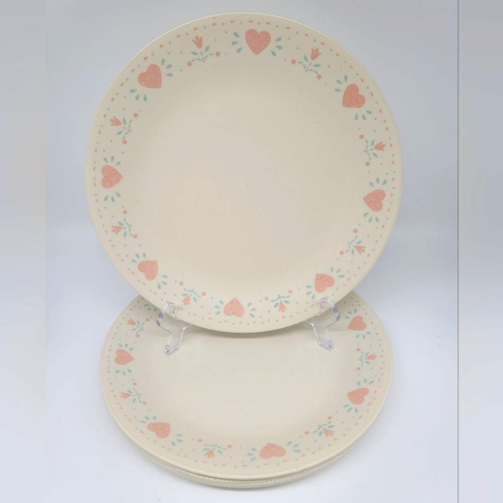 Corelle Forever Yours 6-Pc Dinner Plates 10½ in.
